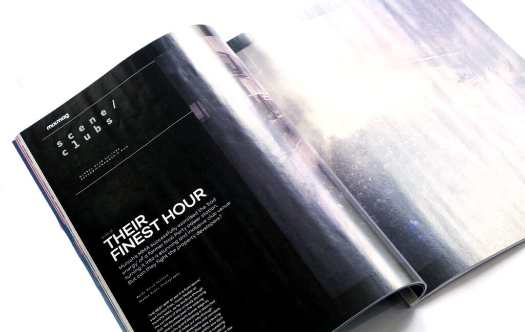 Foto des Mixmag Artikel über das Mixed Munich Arts - Their finest hour
